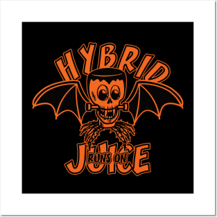 Hybrid Vampire (orange) Posters and Art